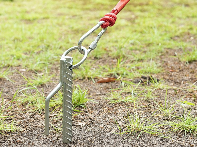Obelink Ancla grondpen met haak en ring