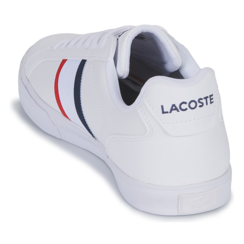Lacoste - LEROND PRO Blanco / Azul / Rojo