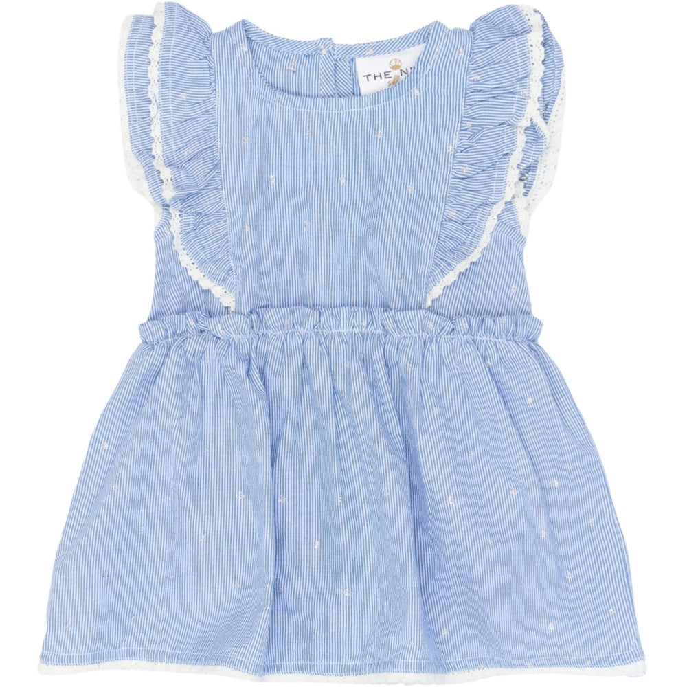 Køb THE NEW Siblings Forever Blue Striped Tnsbthea S_L Bodydress