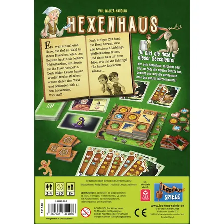 Asmodee Lookout Spiele Hexenhaus