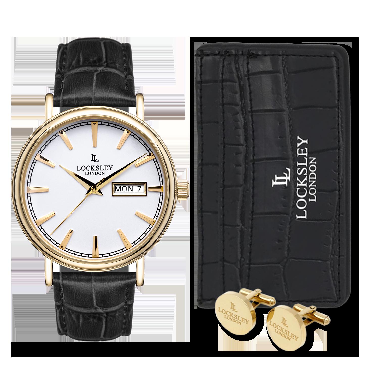 Locksley London Stainless Steel Classic Analogue Quartz Watch