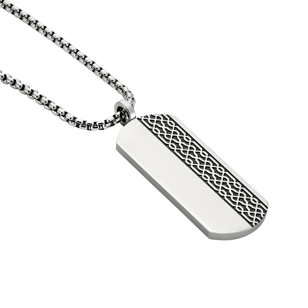 Collier Jelka Acier Blanc