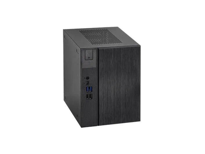 ASRock DeskMeet X300 Series - Barebone - kompakt PC - Socket AM4 - AMD X300 - uden CPU op til - RAM 0 GB - Gigabit Ethernet