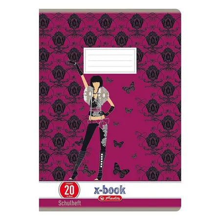 Herlitz Schulheft A4 Lin. 38 FSC-Mix 16 Blatt, sortiert