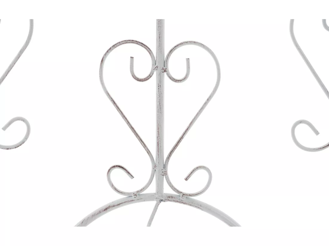 Lot de 2 Treillis - Métal - Blanc antique - Burgus
