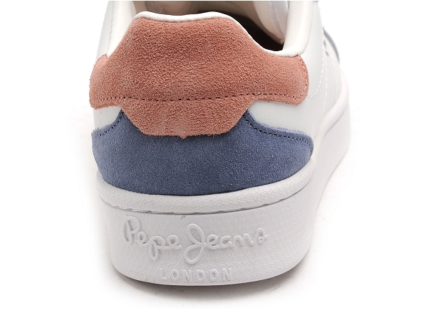 Pepe jeans basses femme milton blanc