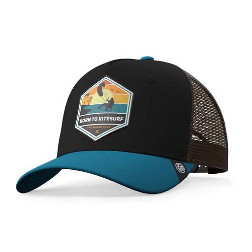 Gorra, o rosto indiano, nascido para o kitesurf.