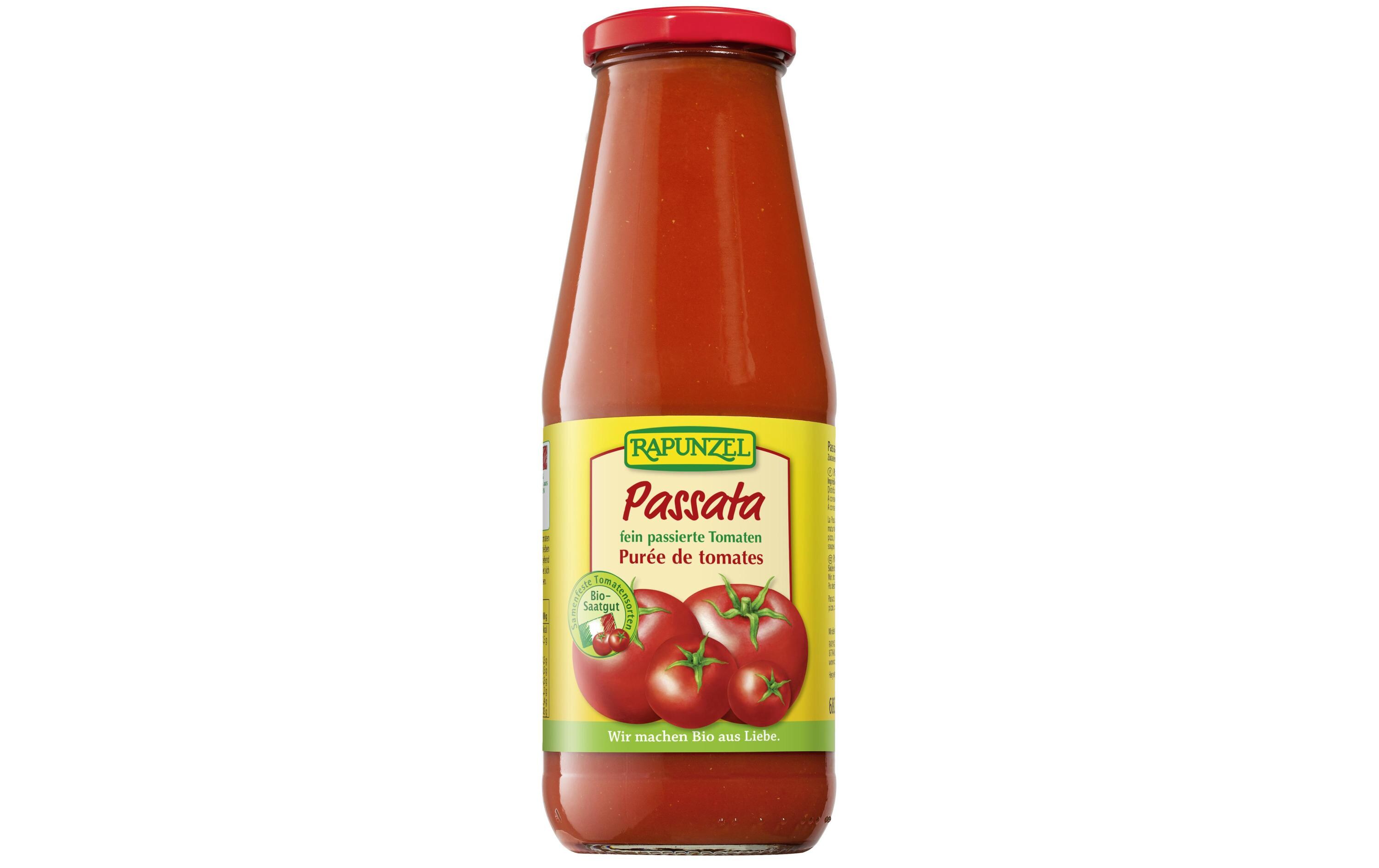 Bio Tomaten Passata 680 gSchonend passierte Tomaten