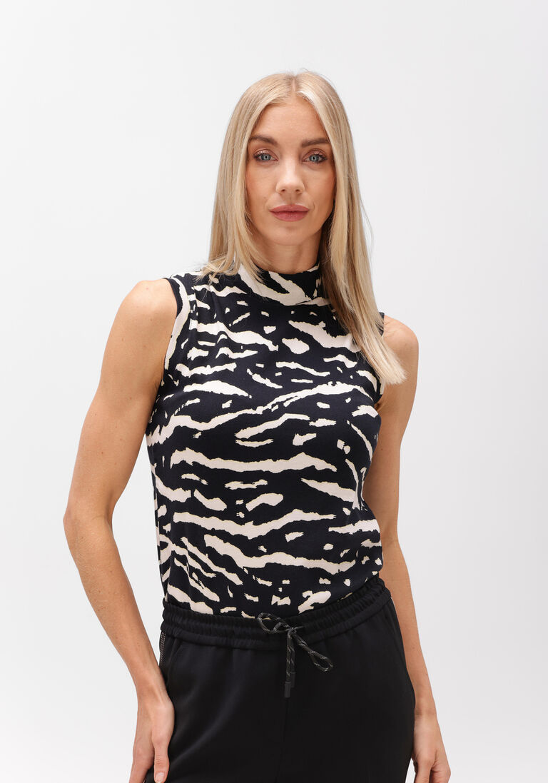 zwarte marc cain sports top as 61.02 j10