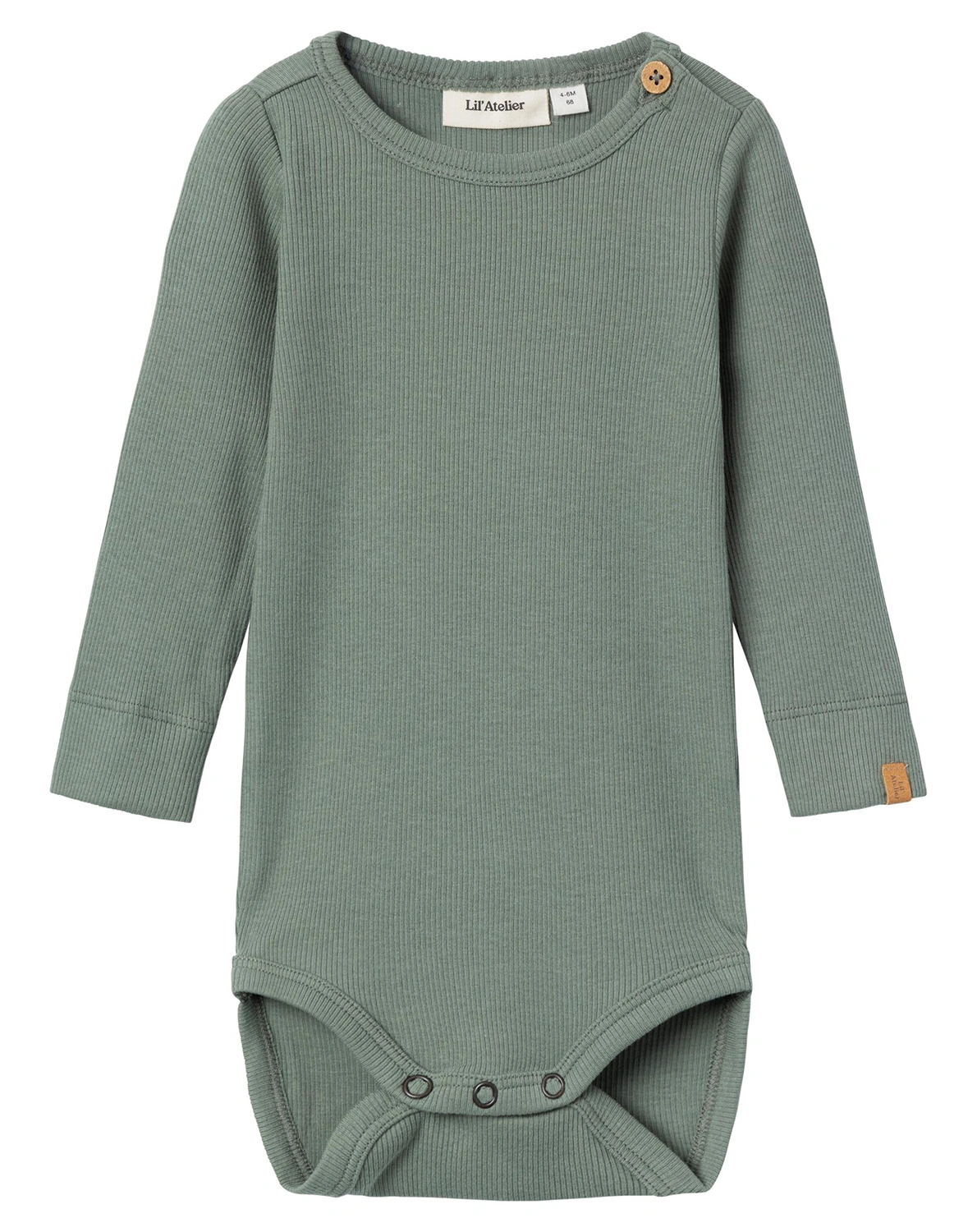 Langarmbody NBMGAGO UNI in agave green