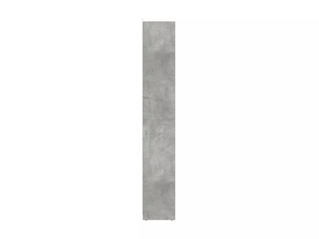 Armoire de salle de bain Gris béton 30x30x183,5 cm Aggloméré