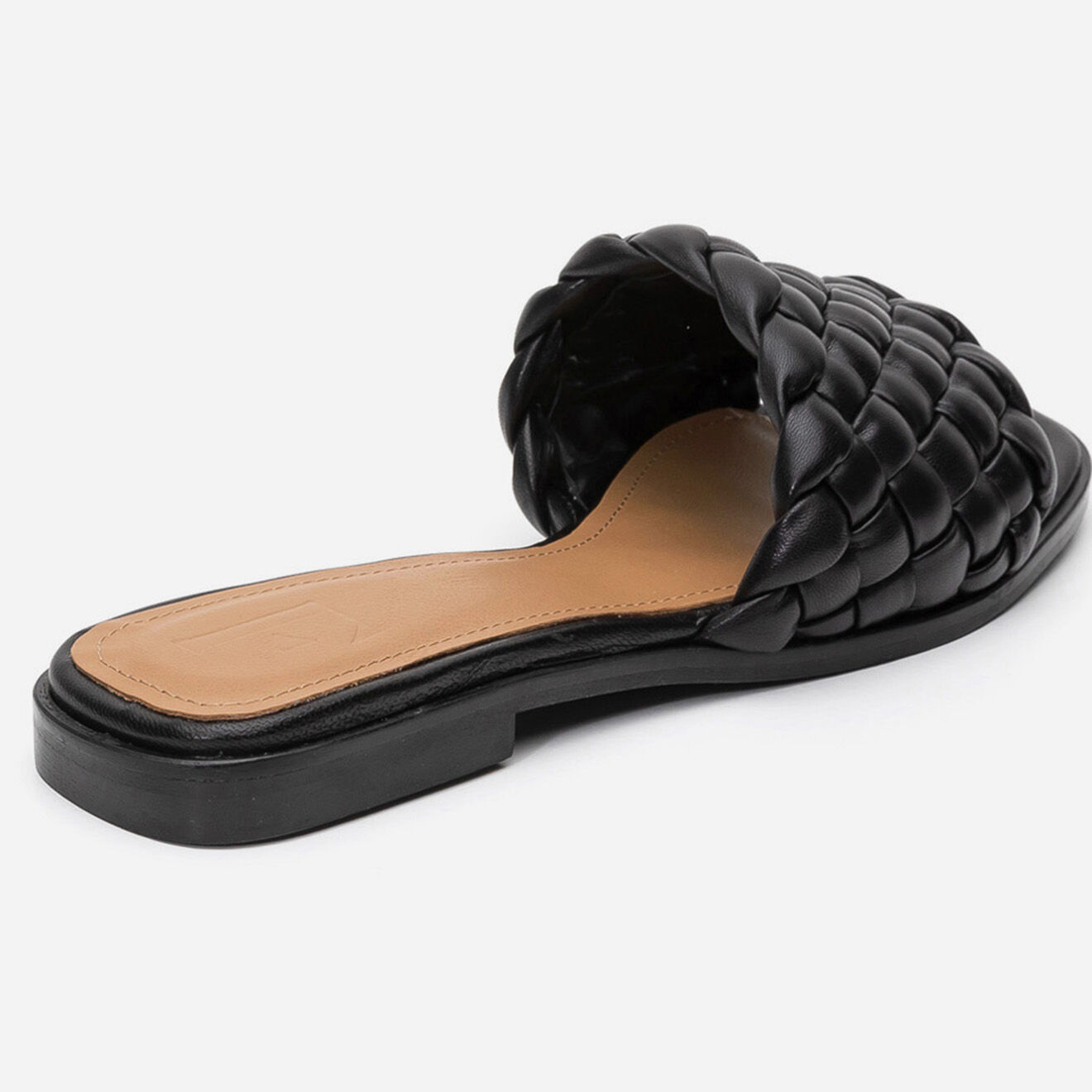 Flattered Mules en Cuir Minou noires