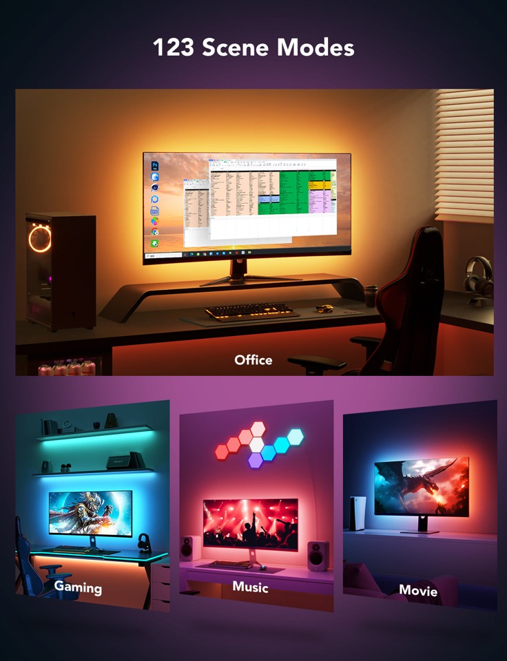 Govee - Gaming Lysstrimmel G1