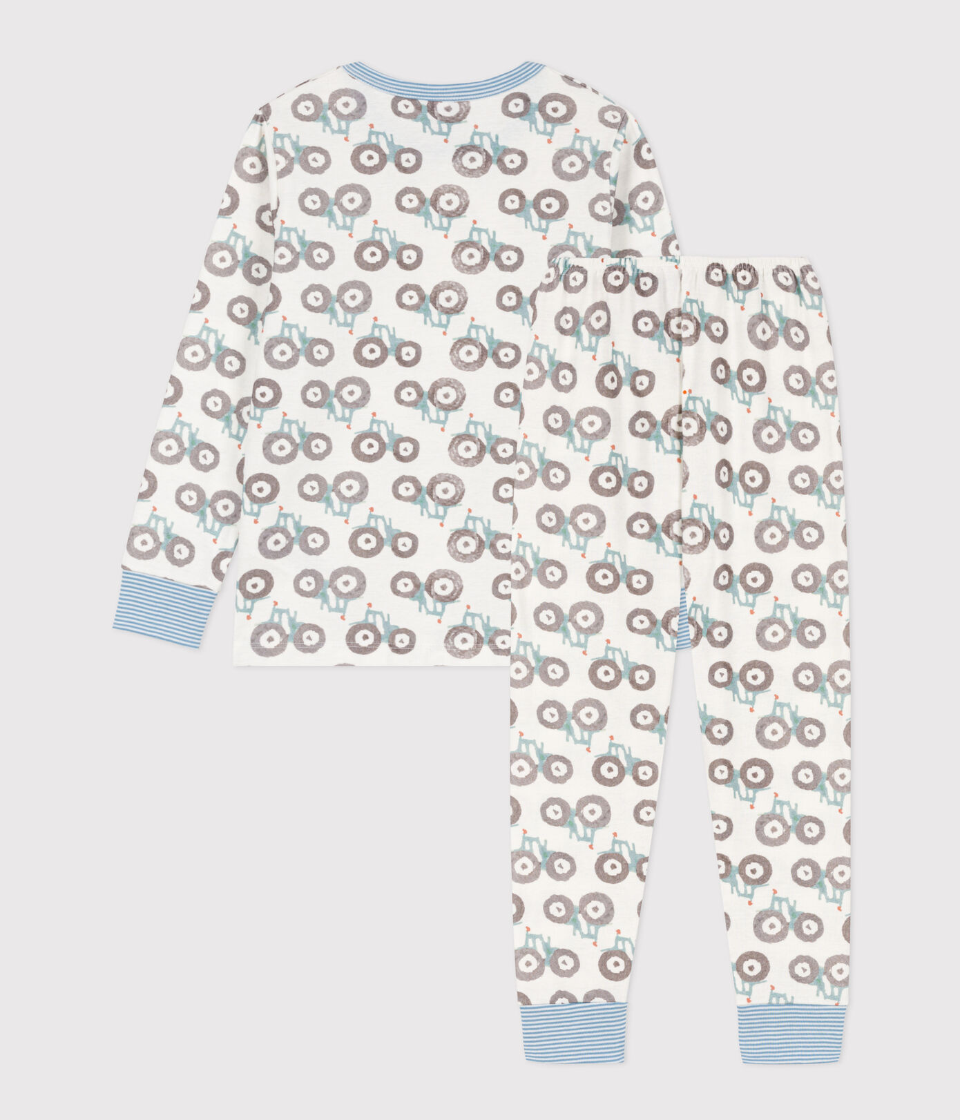 Pyjama tracteur petite fille/petit garçon en coton