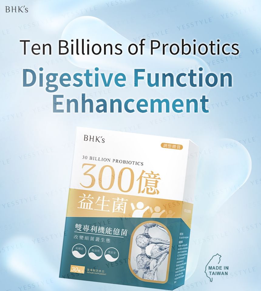 BHK's - 30 miljard probiotica plantaardige capsules
