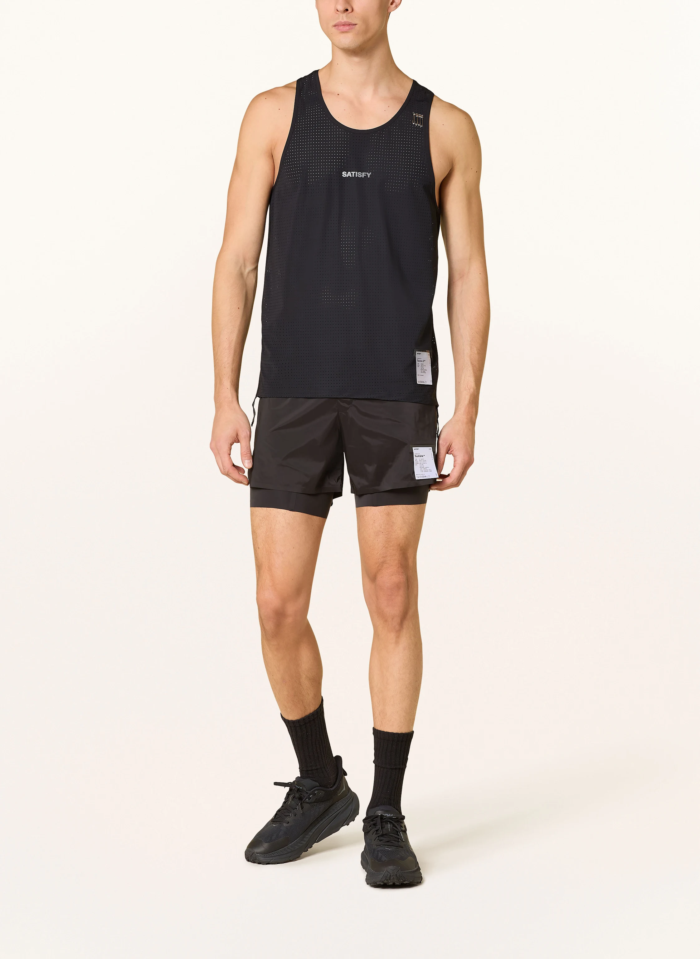 SATISFY 2-in-1-Laufshorts TECHSILK™ 8