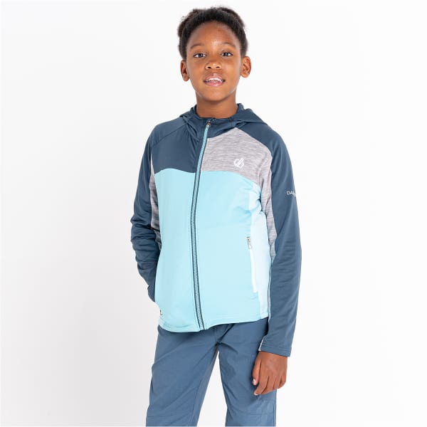 Veste polaire randonnée DARE 2B THRIVING CORE STR ORION GREY/SEA JET