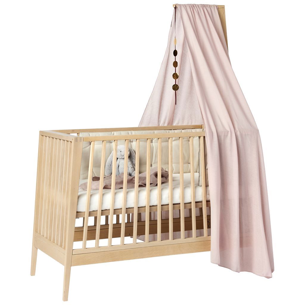 LeanderLeander   Himmel für Linea und Luna Babybett dusty rose