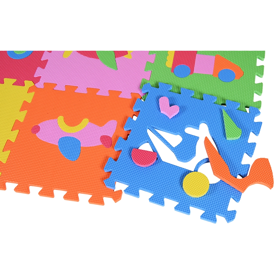 knorr toys® Puzzlematte Fahrzeuge 10 tlg.