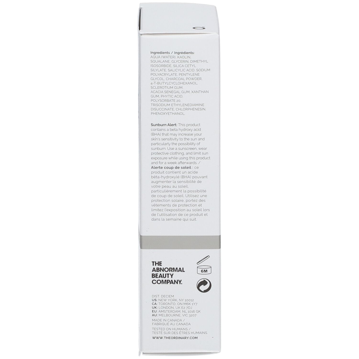 The Ordinary Salicylic Acid 2% Mask