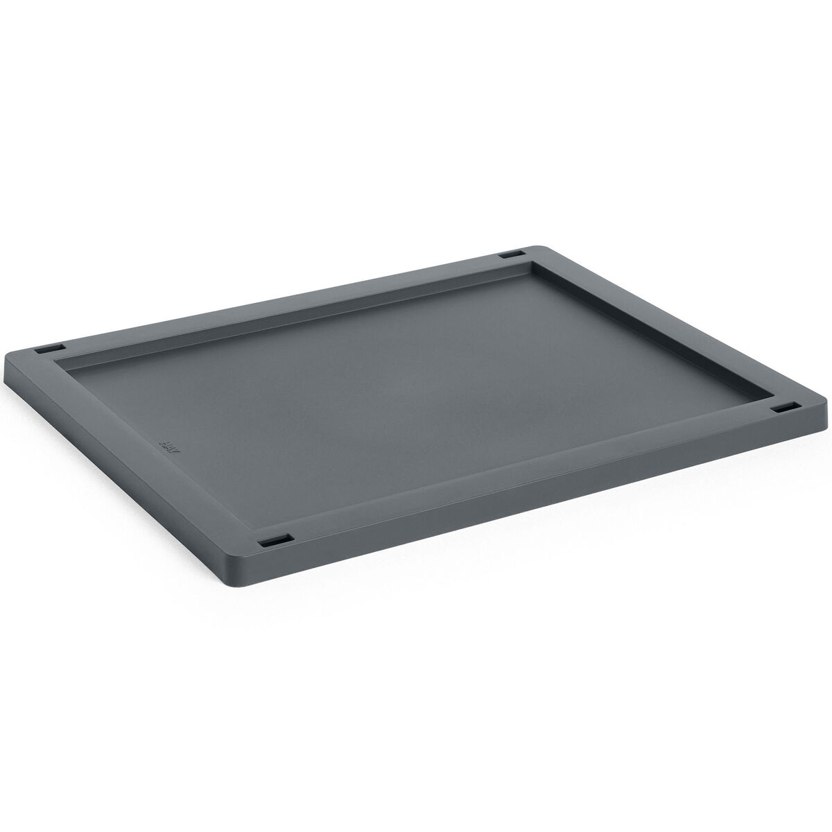 HAY Colour Crate Medium lokk, charcoal