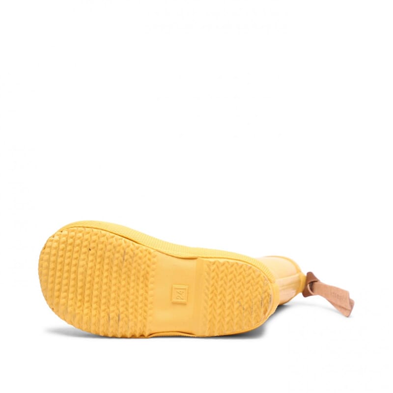 Rubber Boot basic yellow - Bisgaard - Rumpetroll