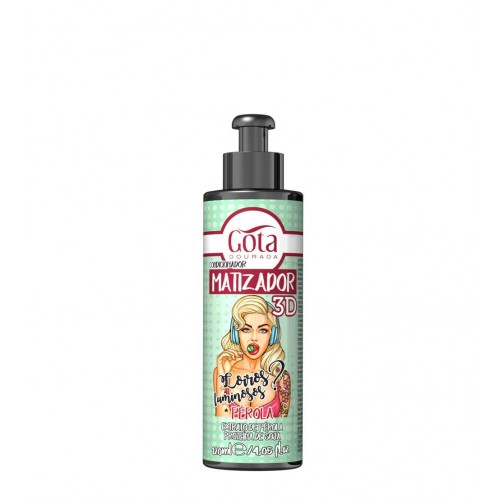 Gota Dourada Matizador 3D Pérola 120ml