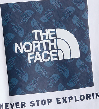The North Face T-Shirt - Box Infill Print - Weiß