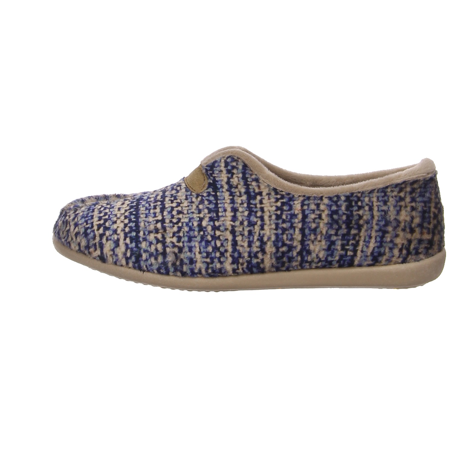 Becker Hausschuhe blau kombi blau