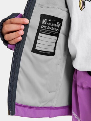 Didriksons Troel Softshelljakke, Tulip Purple
