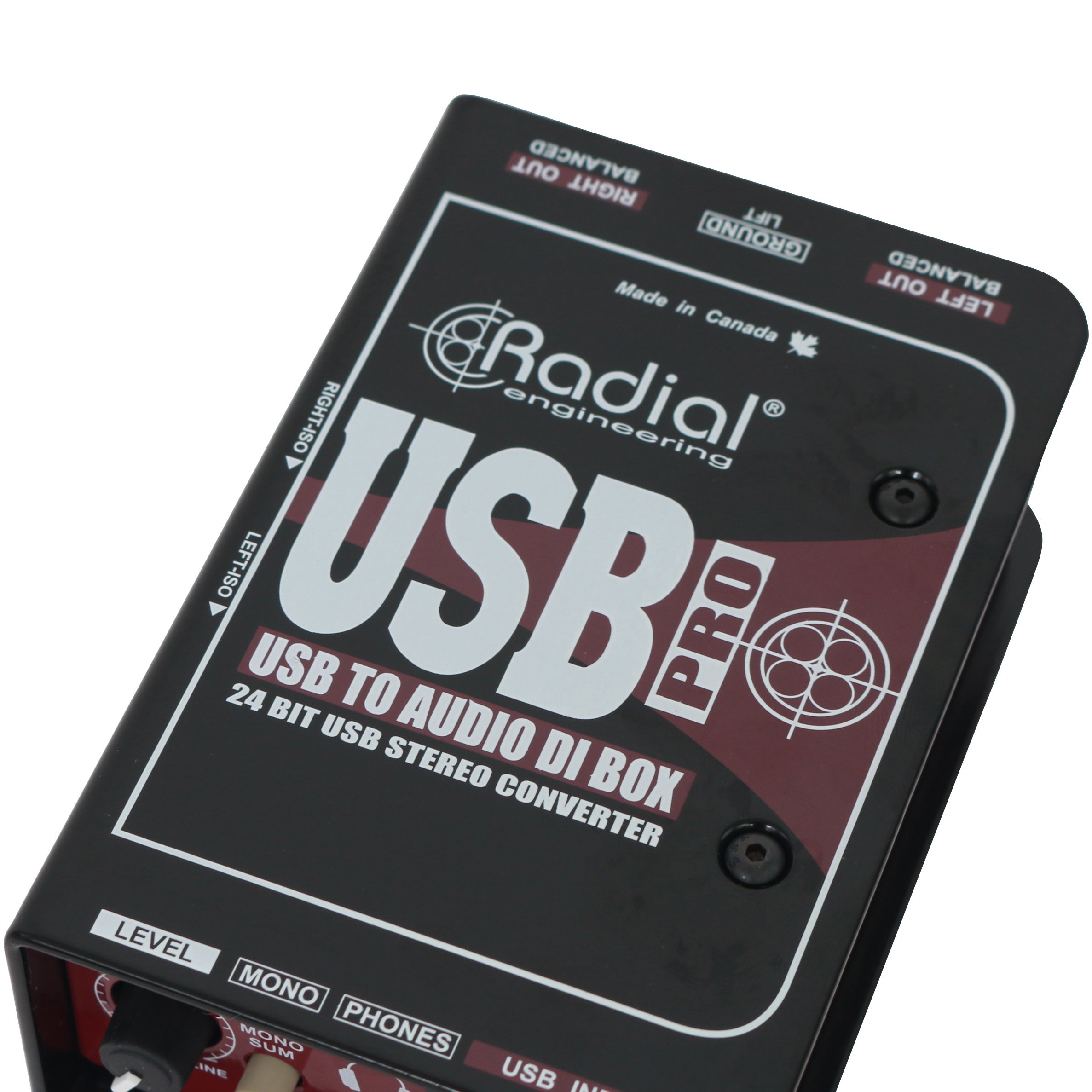 Radial USB-Pro Stereo USB Laptop DI