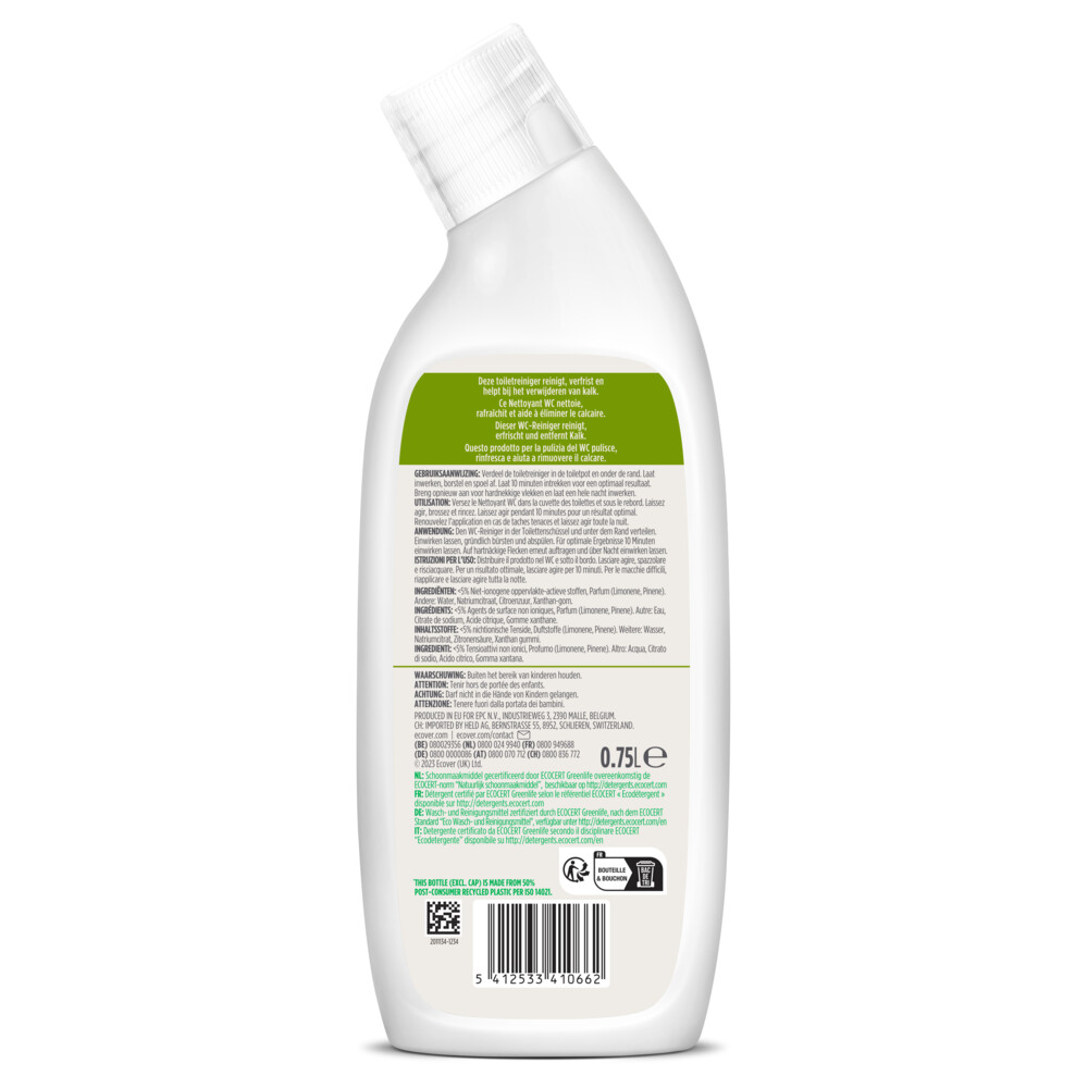 Ecover Toileteiniger Essenstial Dennenfris750 ml