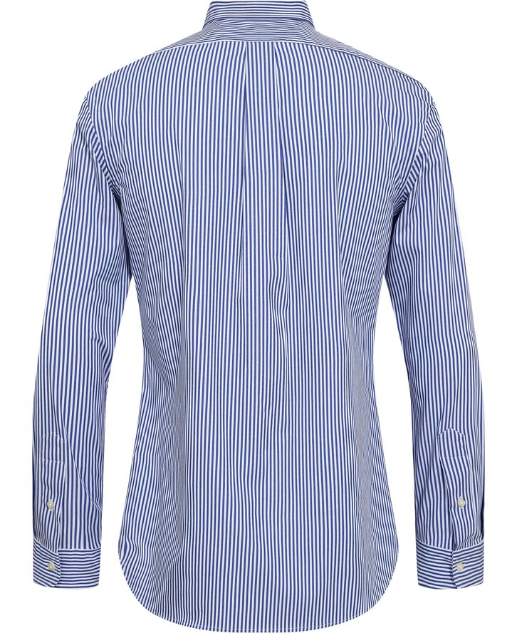 Polo Ralph Lauren Slim Fit Striped Stretch Poplin Shirt Blå/hvid