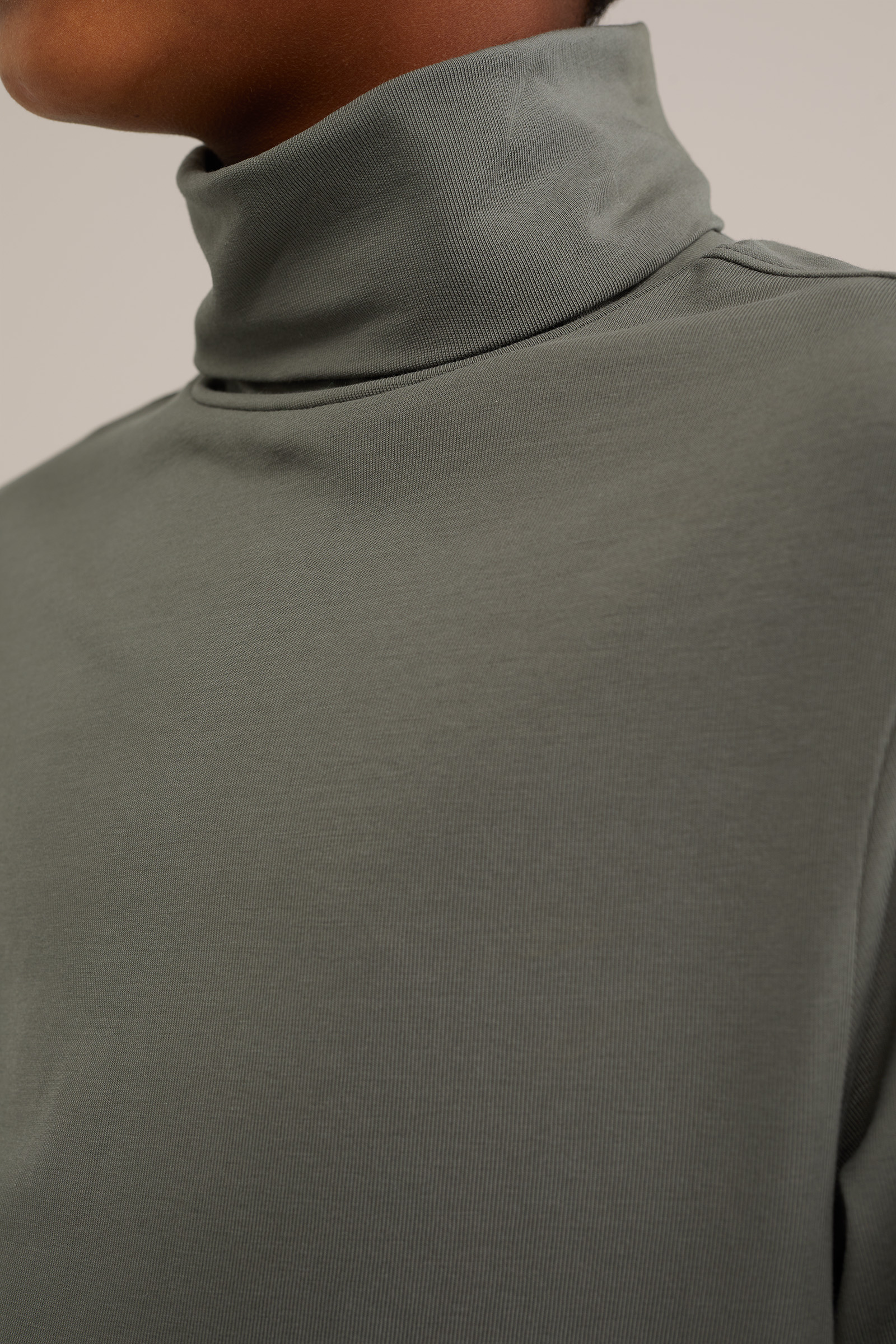 Jongens T-shirt met col WE Fashion Donkergroen