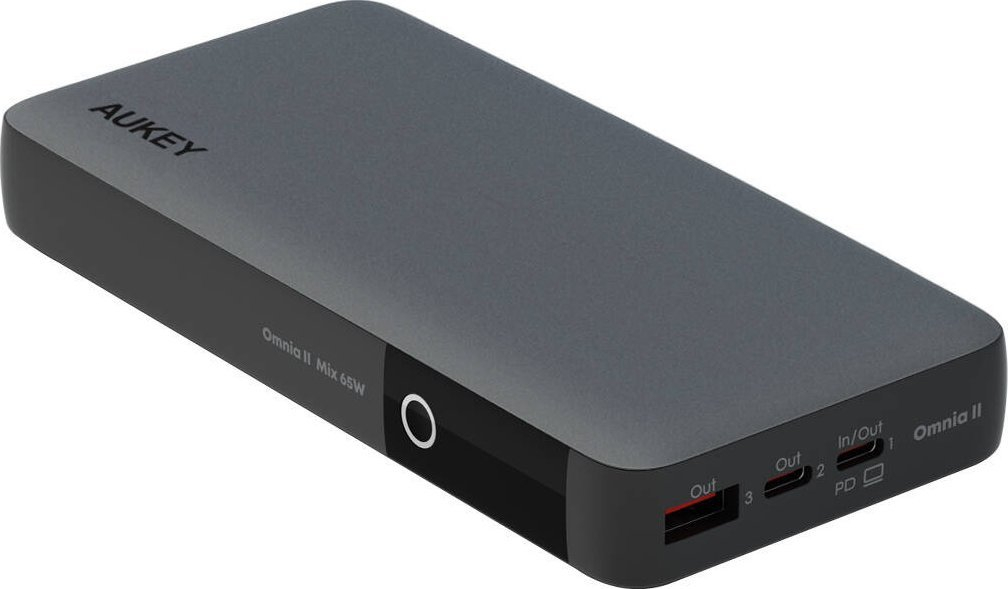 (130W) SprintX 20000mAh USB A / Dual USB C Powerbank Power Delivery Ladegerät mit LED Anzeige (PB-Y43P) - Schwarz