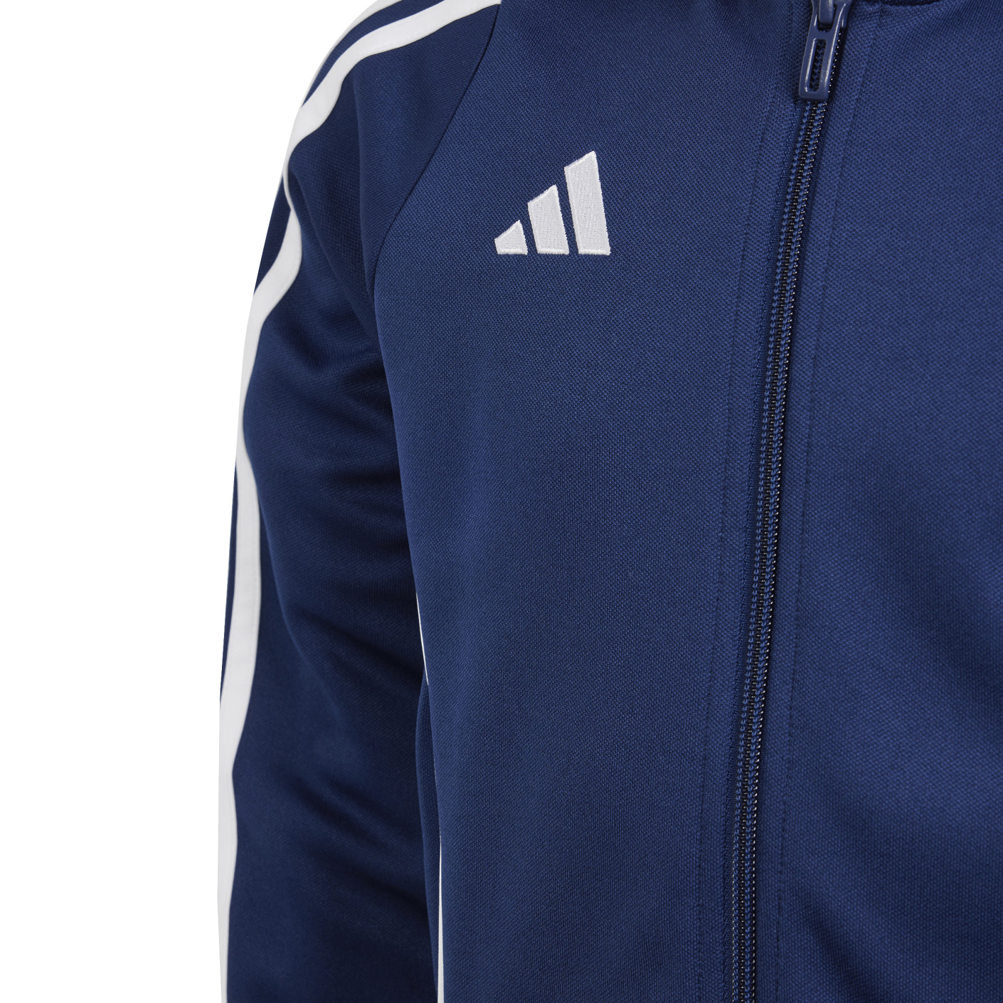 Adidas Tiro 24 Trainingsjack Kids Donkerblauw Wit