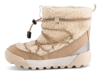 Viking Expower Flake Warm WP SL Vinterstøvle Beige 3-95355