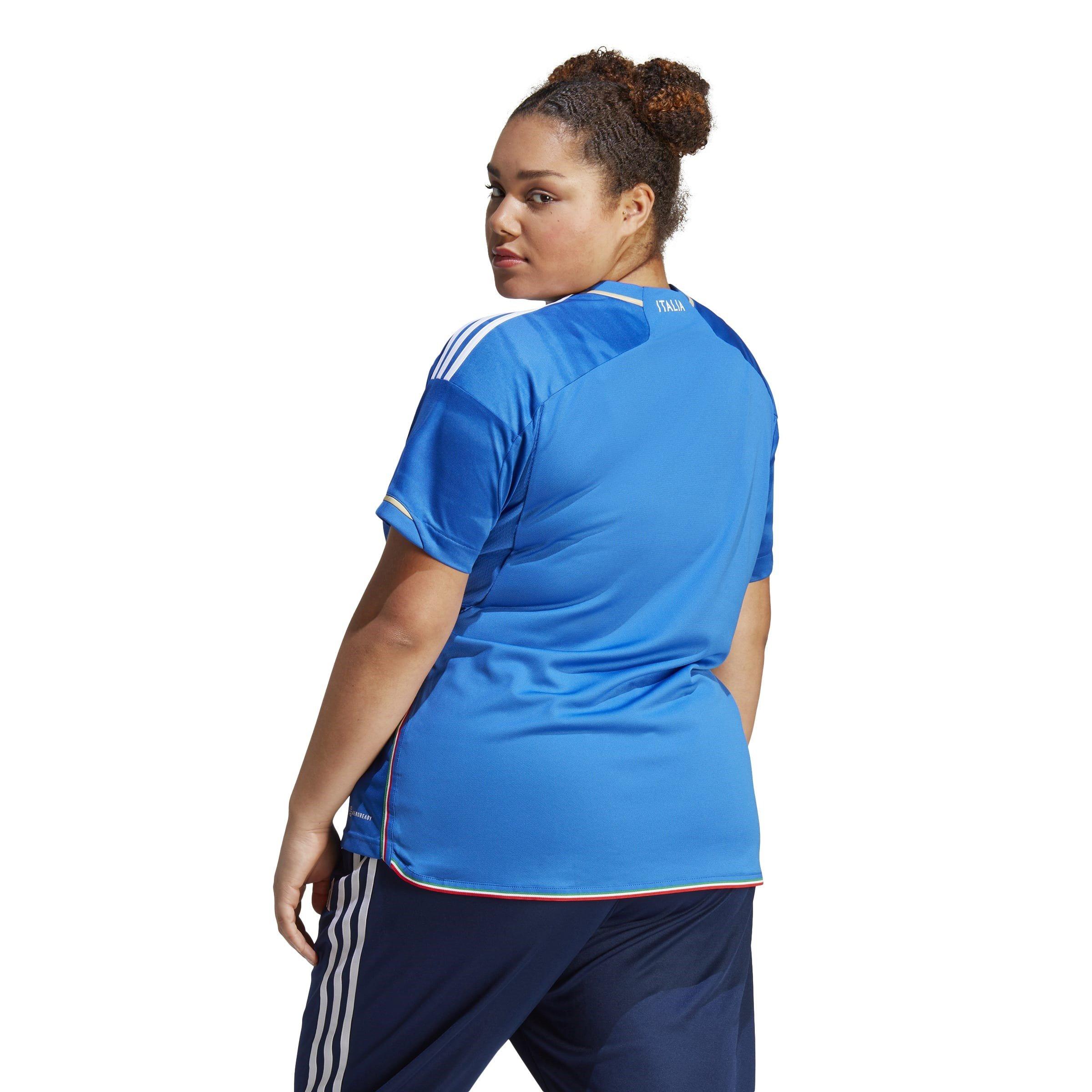 adidas Italy Home Shirt 2023 Womens Plus Size