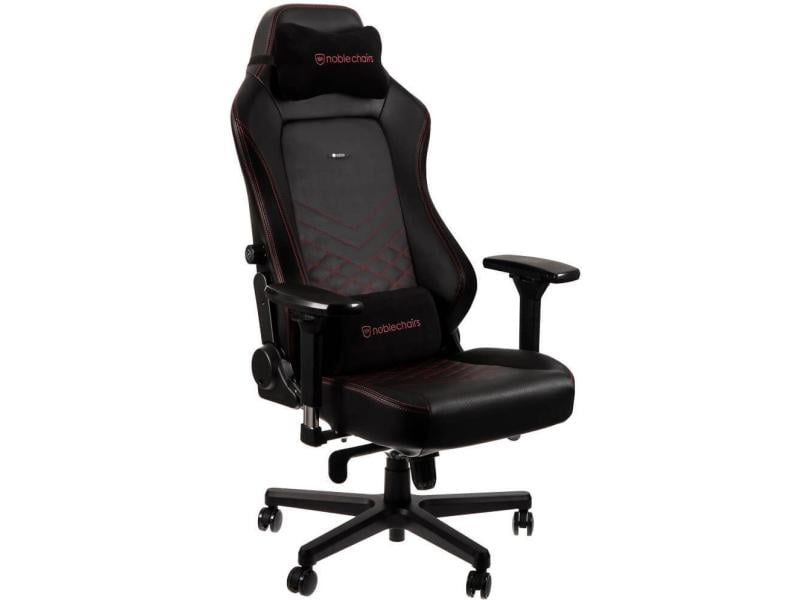 noblechairs Gaming-Stuhl HERO Schwarz/Rot Ergonomischer Gaming-Stuhl