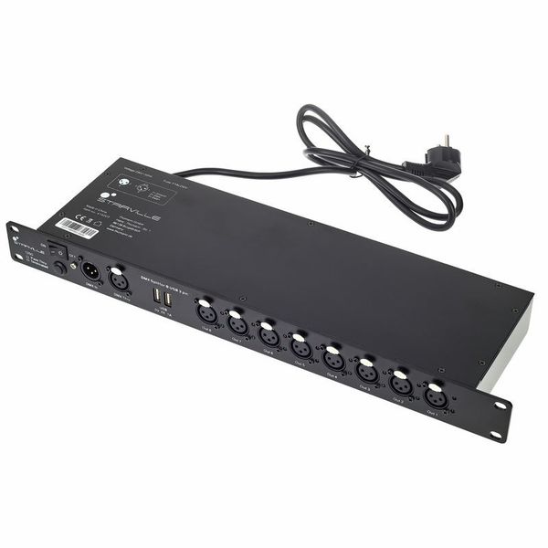 Stairville DMX Splitter 8 USB 3 pin