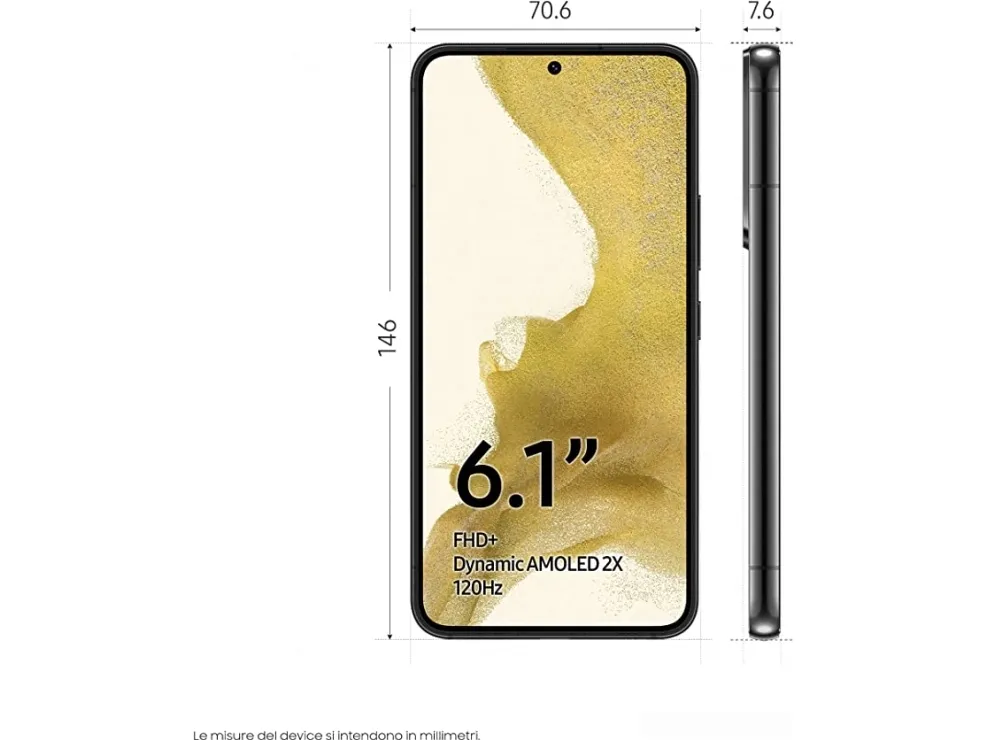 [OUTLET] - Samsung® | Galaxy S22 - 5G smartphone - 128GB - Phantom Black