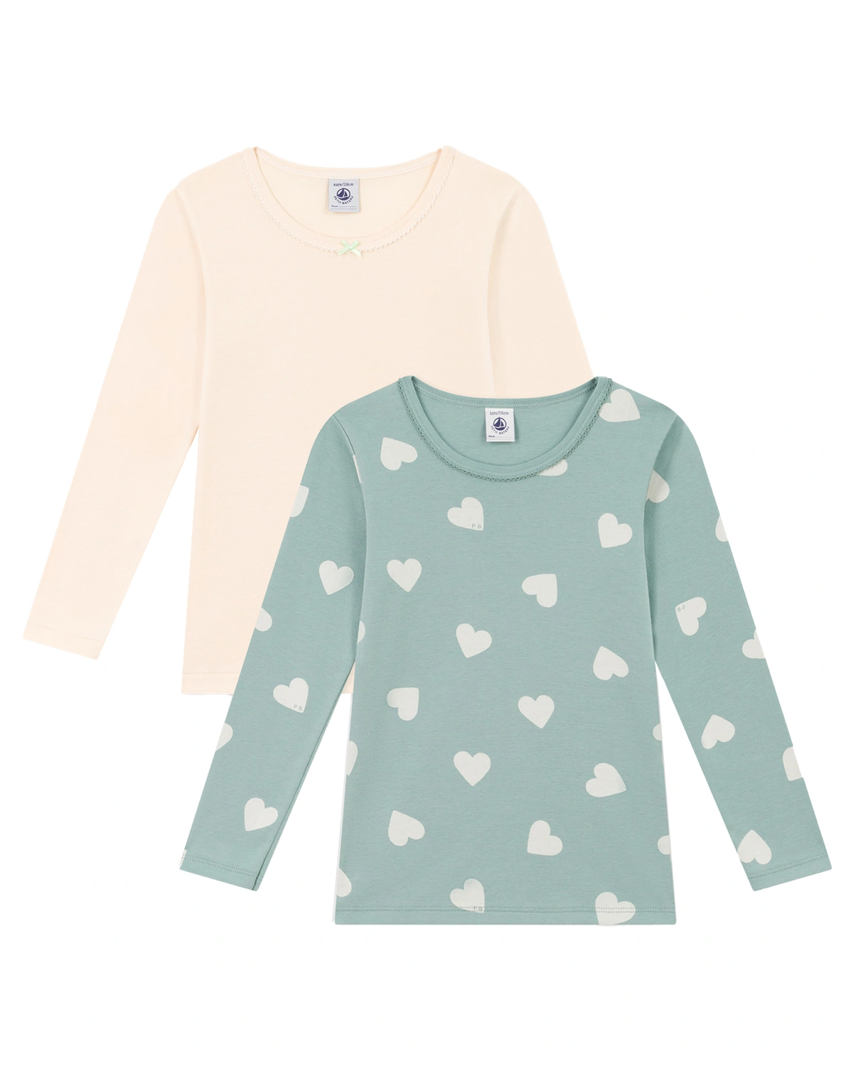 Langarmshirt HEARTS in bunt