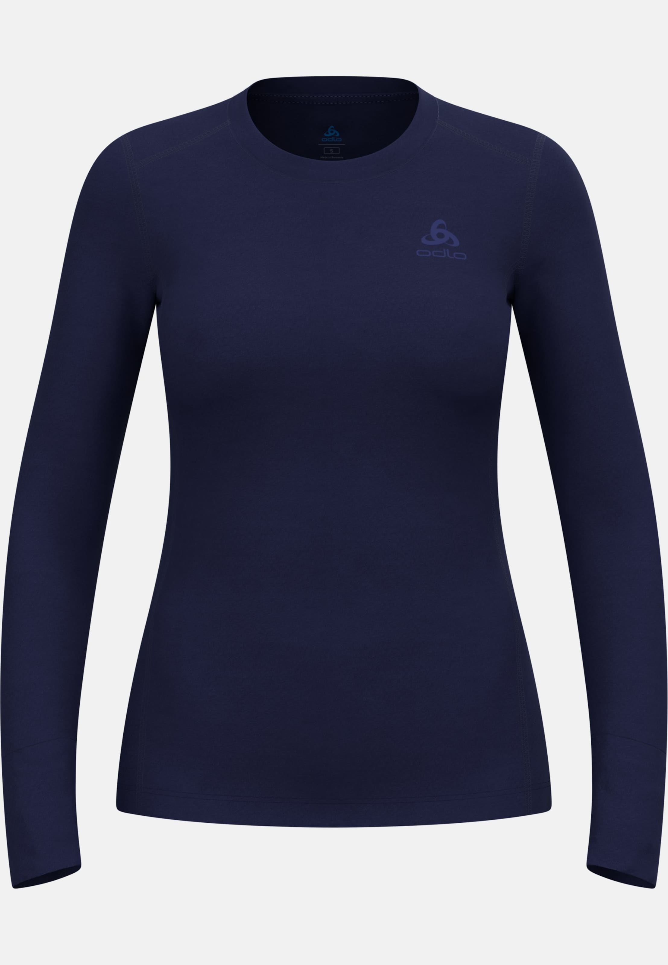 Natural Merino 200 Base Layer Langarmshirt in eclipse