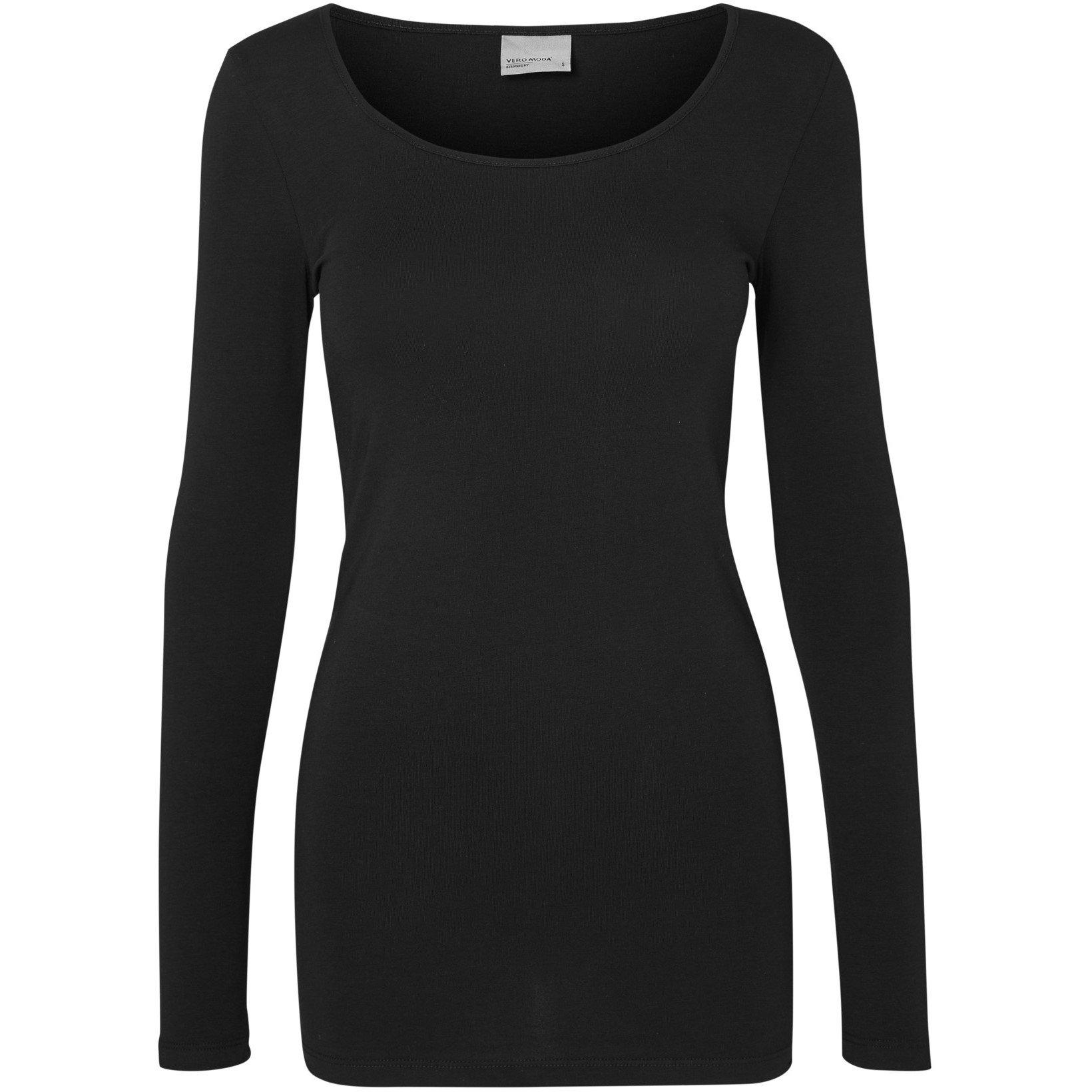 Vero Moda Long Sleeve U Neck T Shirt