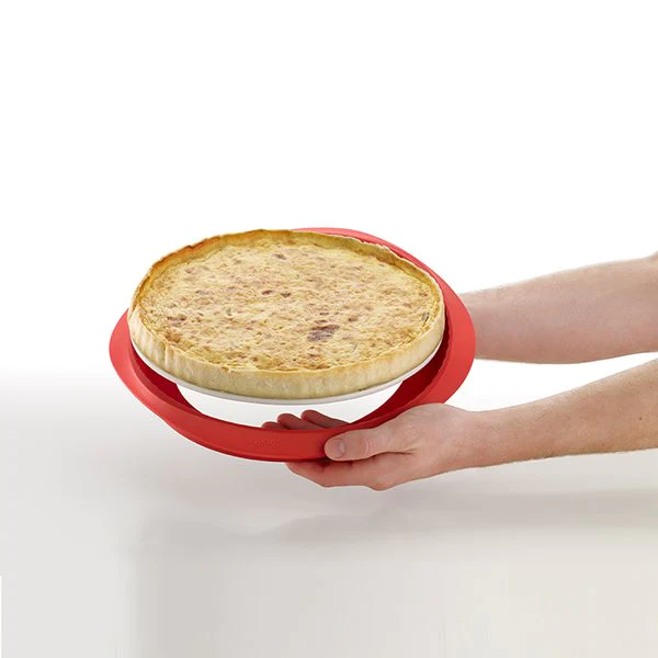 Moule à tarte démontable silicone 28 cm Lékué
