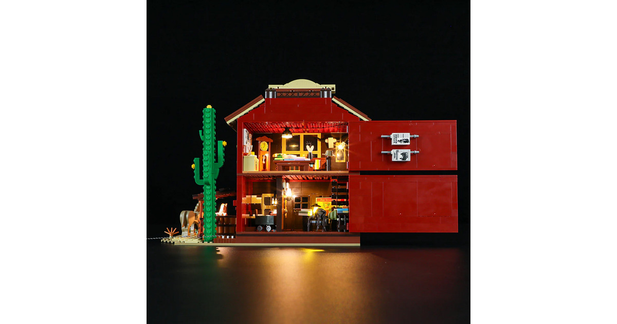 LumibricksThe Old West - Old West Post Office Constructiespeelgoed  (F9044)