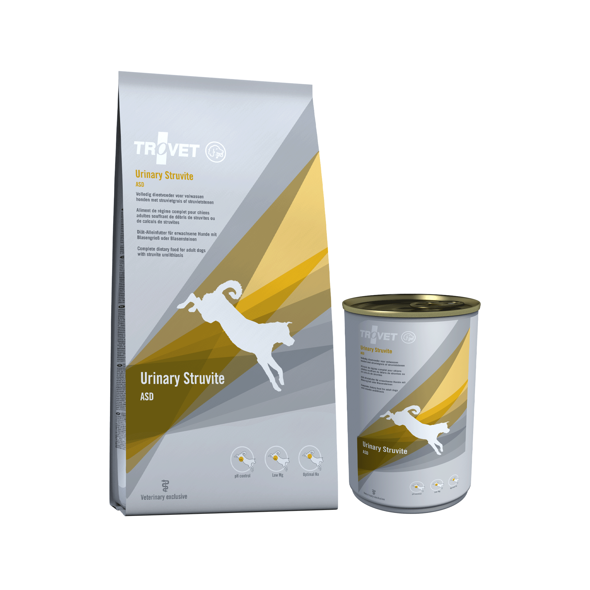 TROVET Urinary Struvite ASD Hond - Blik