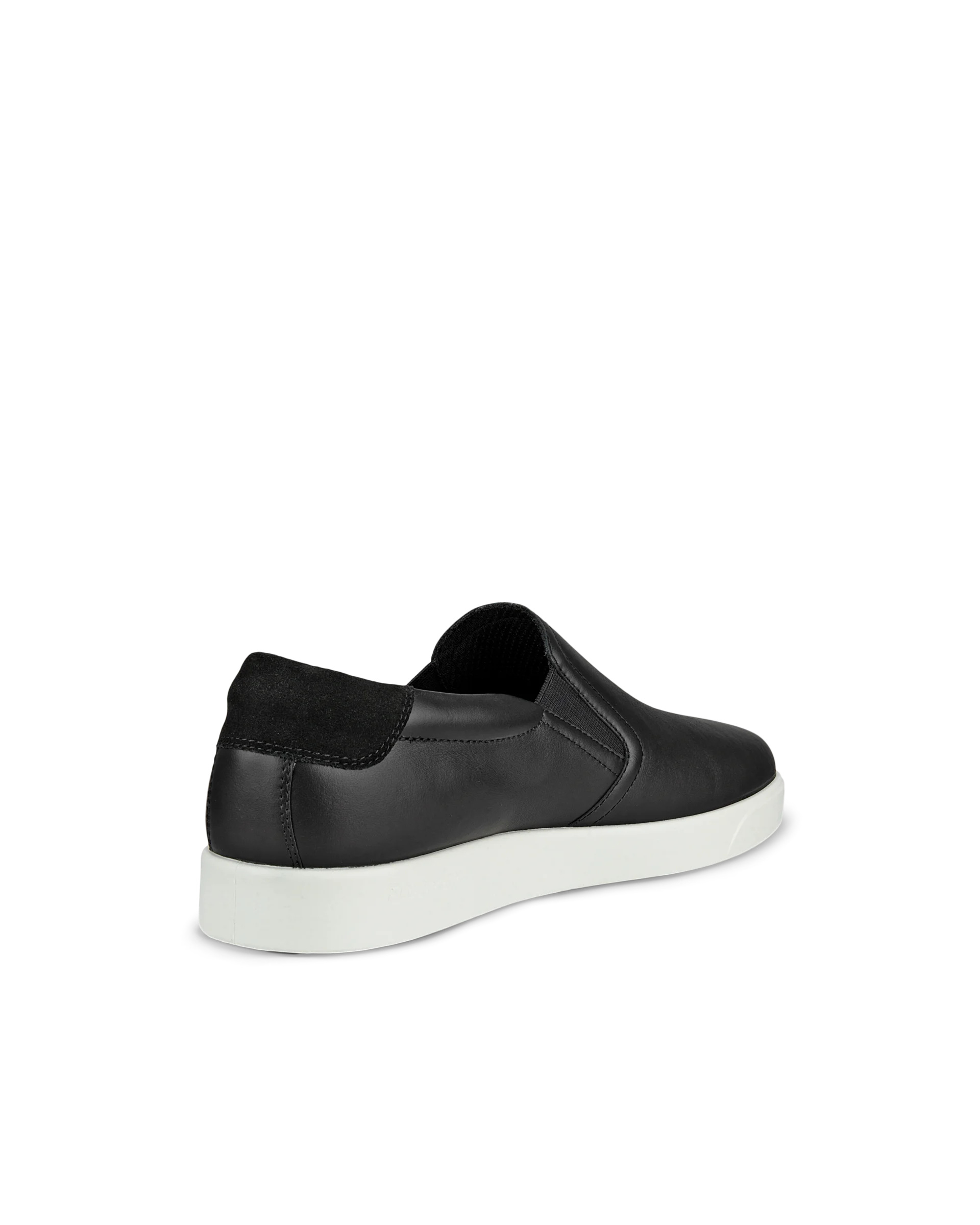 ECCO STREET LITE M Herren Slip-On-Sneaker aus Leder Schwarz