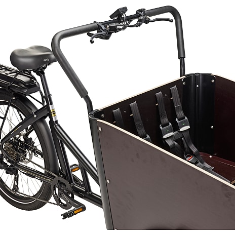 SCO E-Cargo elcykel 9 gear 15AH 2025 - sort