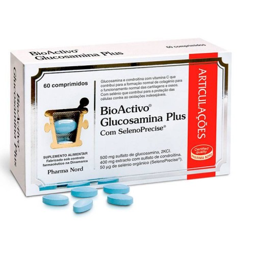 Bioactivo Glucosamina Plus 60 Comprimidos